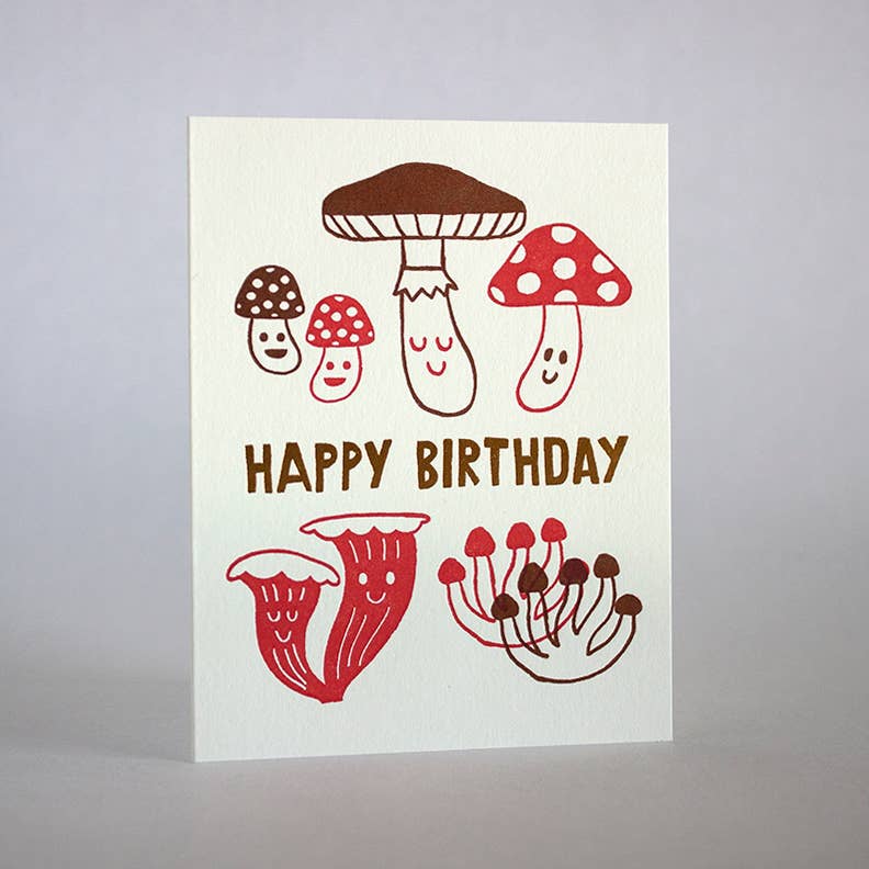 Birthday Mushrooms