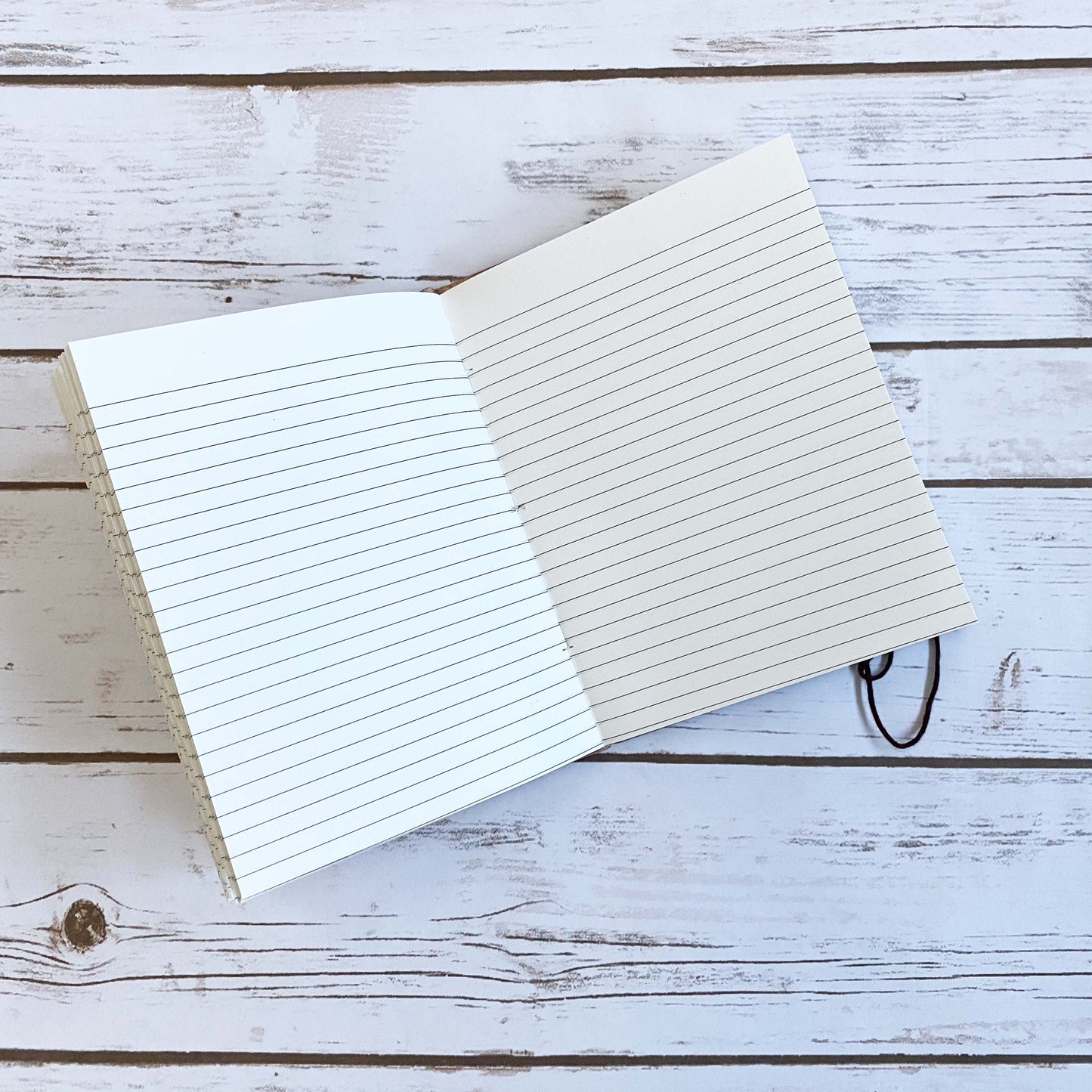 Custom Leather Journals - Lined, Blue Tone 8x6 by Soothi