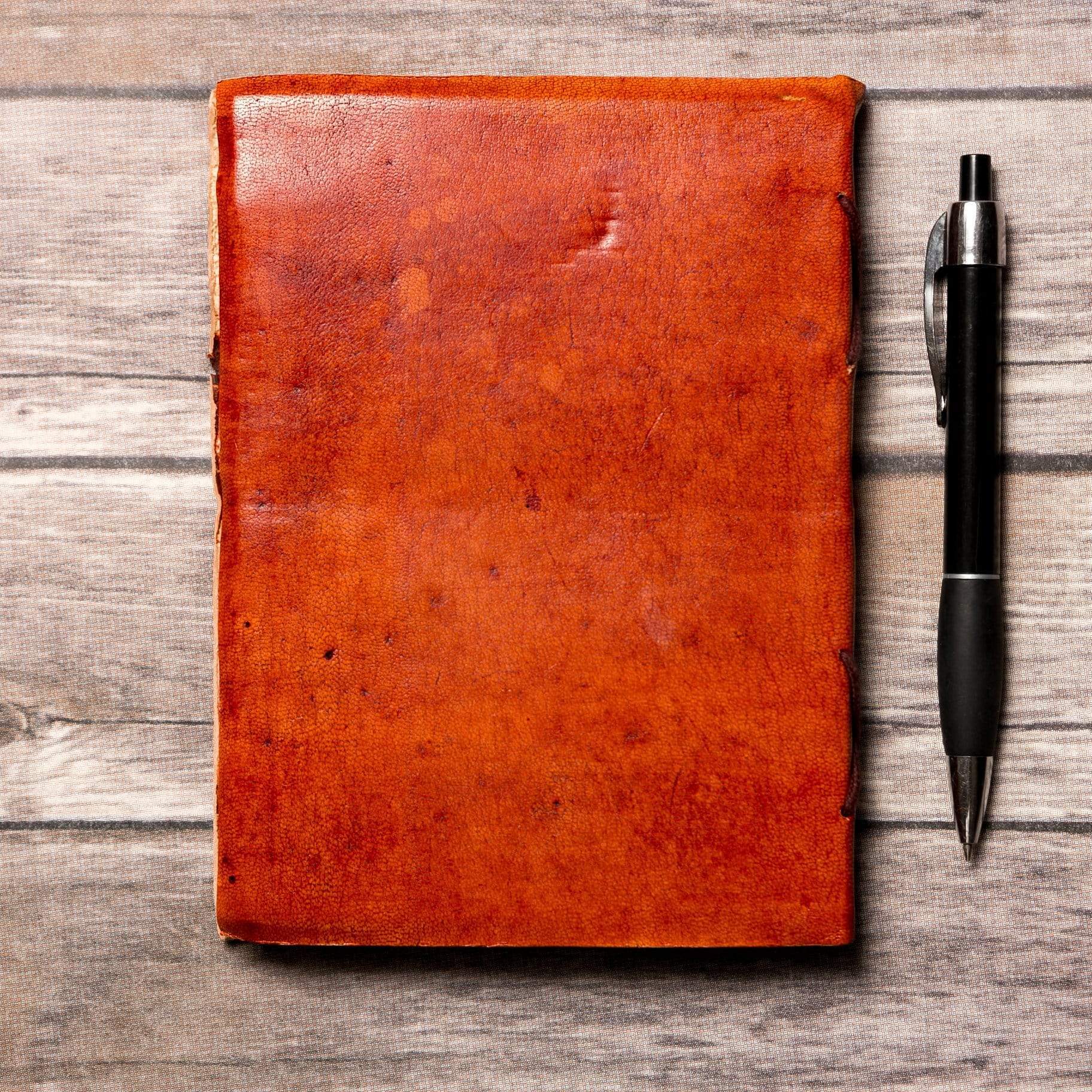 I Can And I Will Quote Leather Journal - 7x5 by Soothi