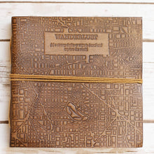 Wanderlust 7x7 Artist Handmade Leather Journal by Soothi