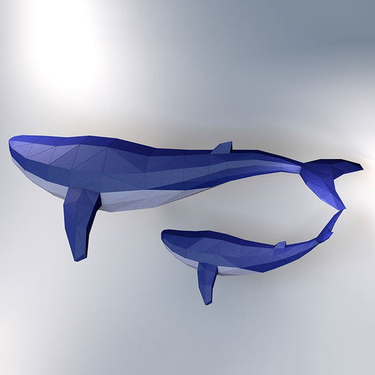 Whale Model by PAPERCRAFT WORLD