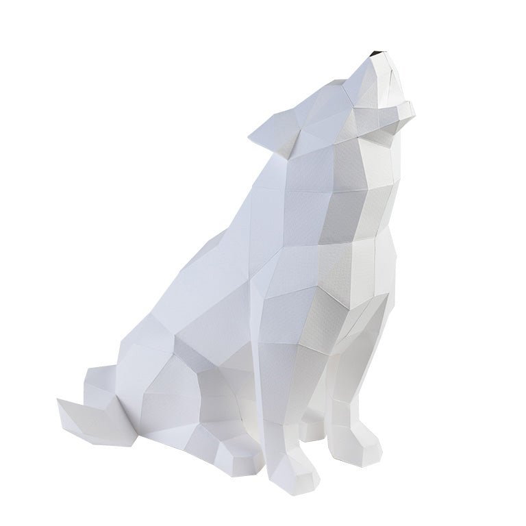 Wolf 3D Paper Model, Lamp by PAPERCRAFT WORLD
