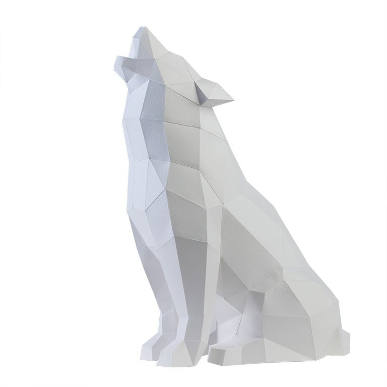 Wolf 3D Paper Model, Lamp by PAPERCRAFT WORLD