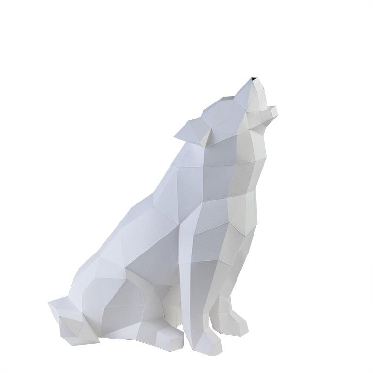 Wolf 3D Paper Model, Lamp by PAPERCRAFT WORLD