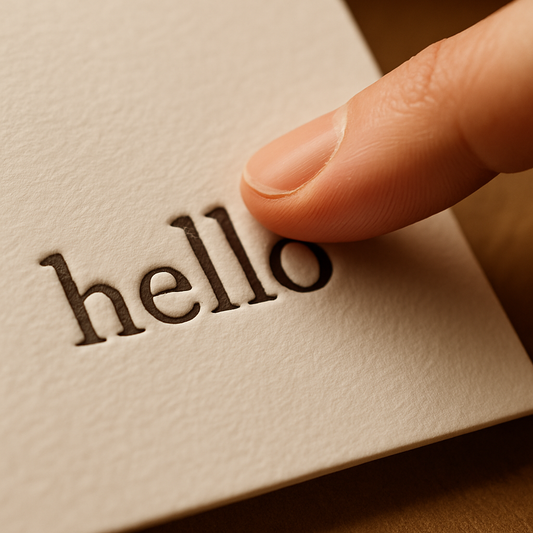 Letterpress Greeting Cards – Why They’re Back & Why They Matter