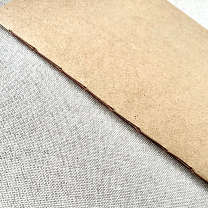 A5 Ink Swatch Book Kraft Travelers Notebook Insert - Ink Log - Fountain Pen Friendly Notebook - Hand-Stitched Binding