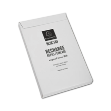 FAF Pad Refills - For FAF Brass Desk Pads: 5-1/3 x 8.25 BLANK PAPER