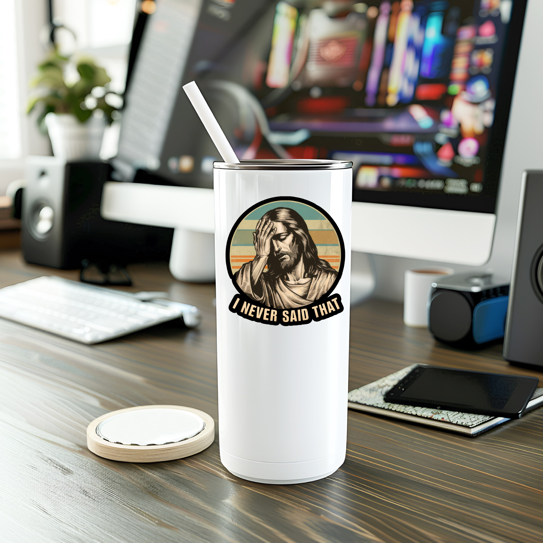 I Never Said That Vinyl Sticker