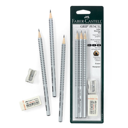 Grip 2001 Graphite Pencils, Artist Drawing Set