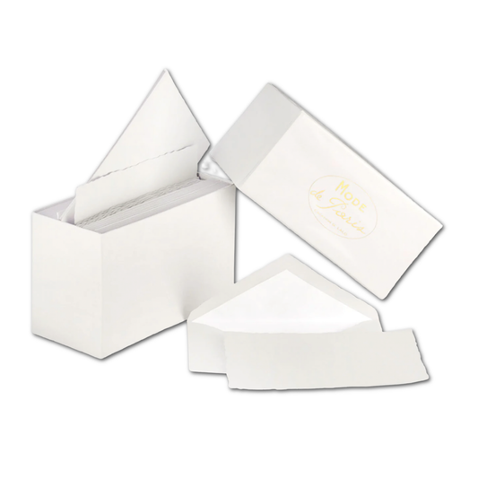 G. Lalo - Mode De Paris Correspondence Set: WHITE