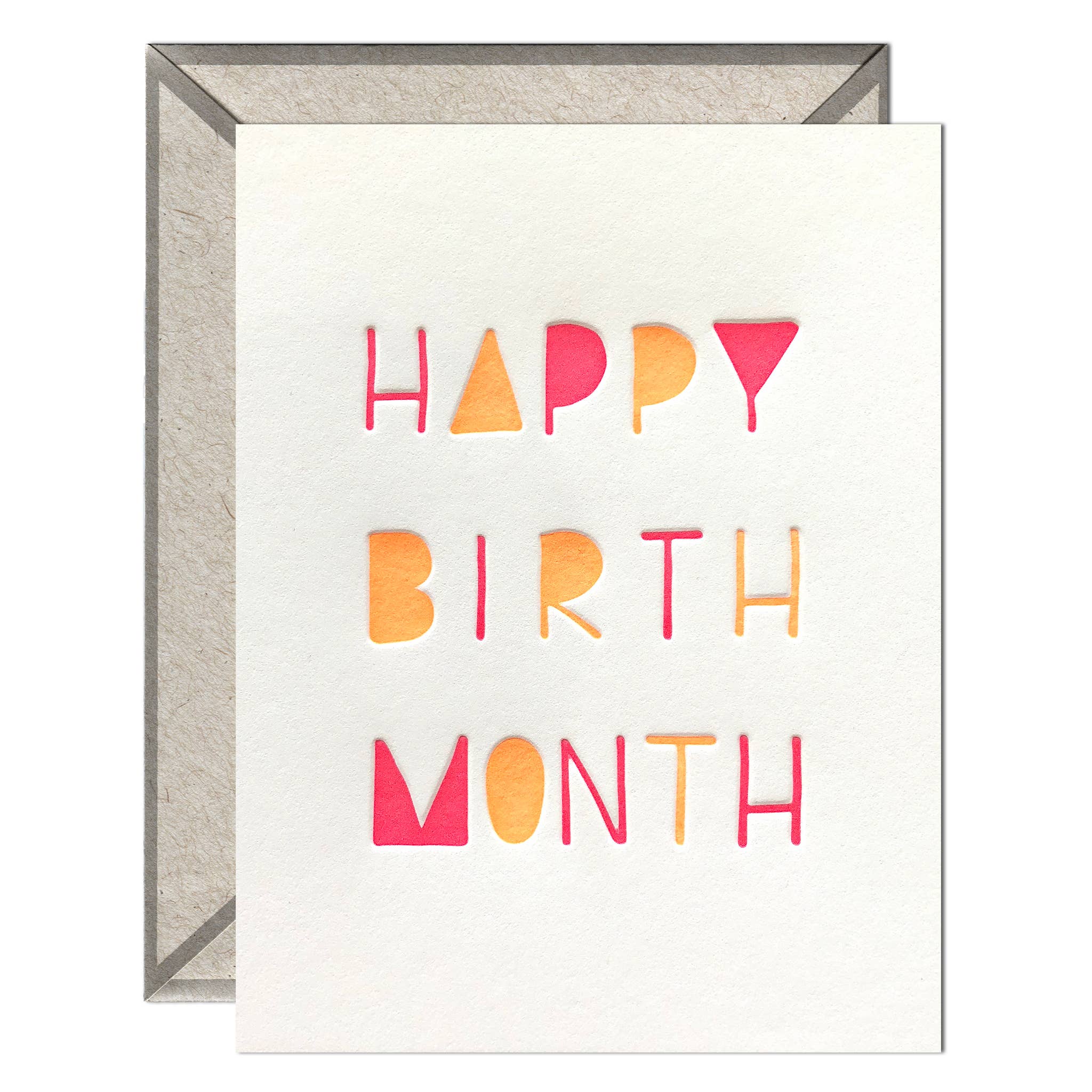 Happy Birth Month - Birthday card