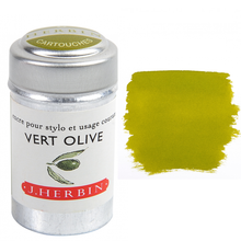 Bleu des Profondeurs (Deep Sea Blue) Fountain Pen Ink Cartridges - Tin of 6