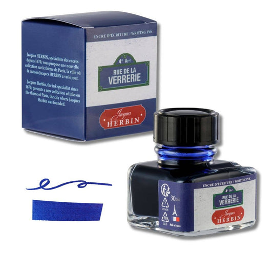 Rue de la Verrerie Blue Ink
