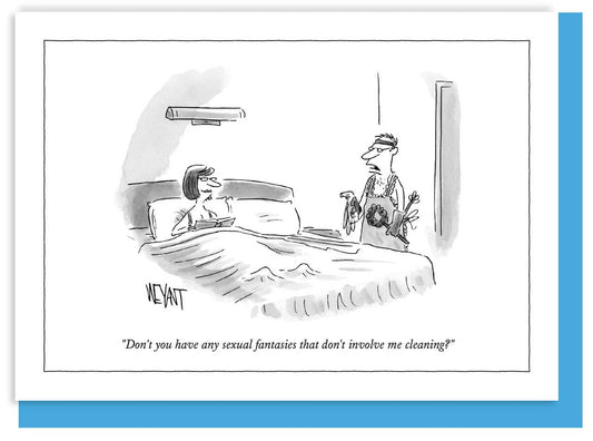 Sexual Fantasies - New Yorker Cartoon Card