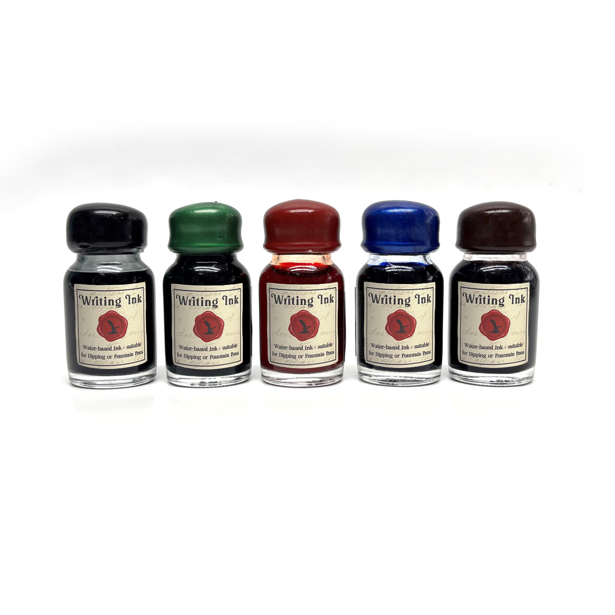 Writing Ink in Vintage Apothecary Jar with Wax Seal Cap (15ml / 0.5oz)