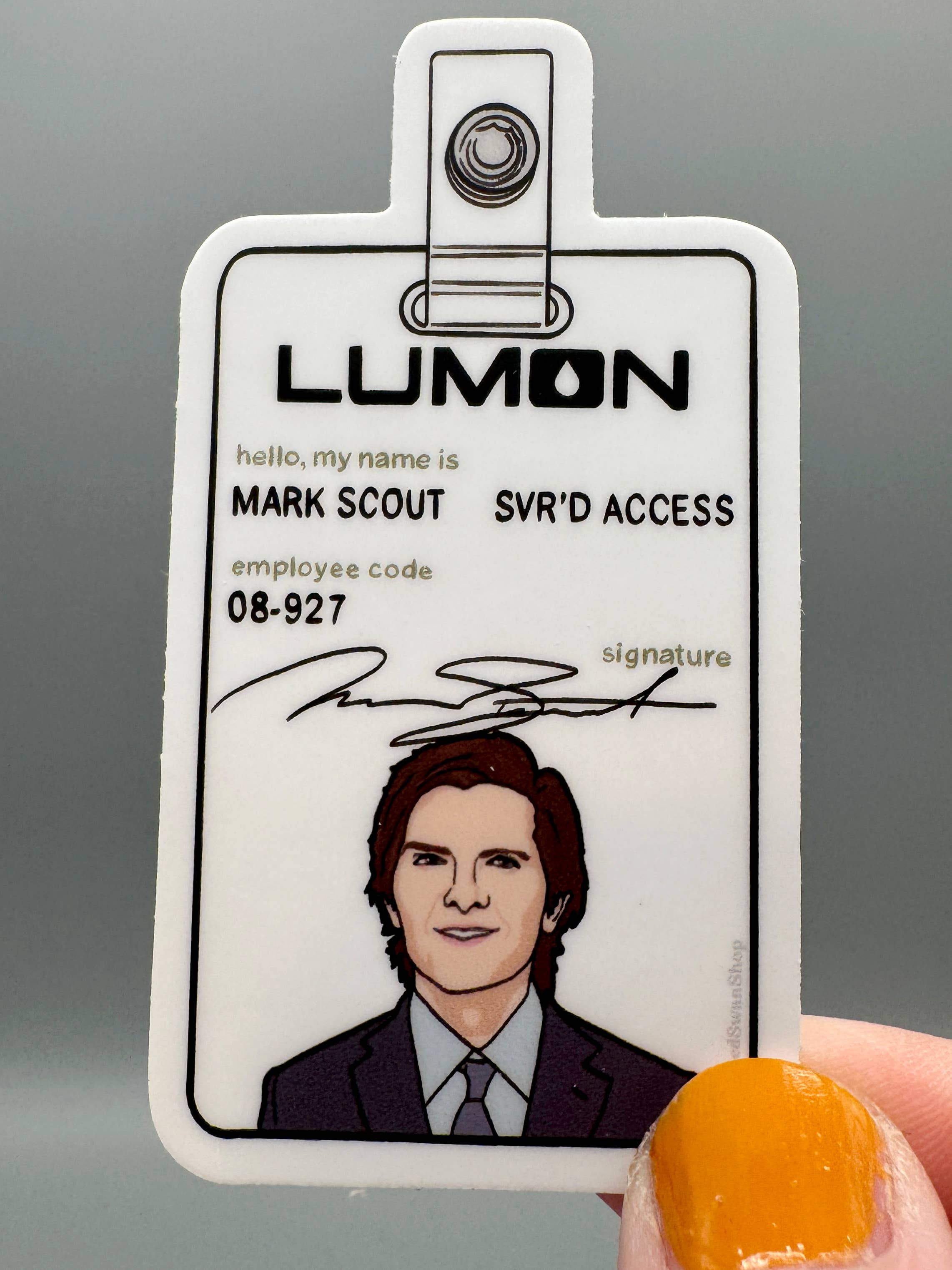 Vinyl Decal - Severance - Mark S Badge