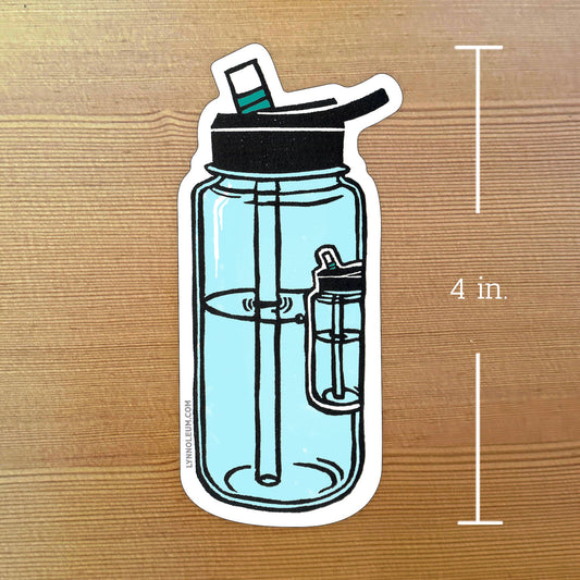 Water Bottle STICKER