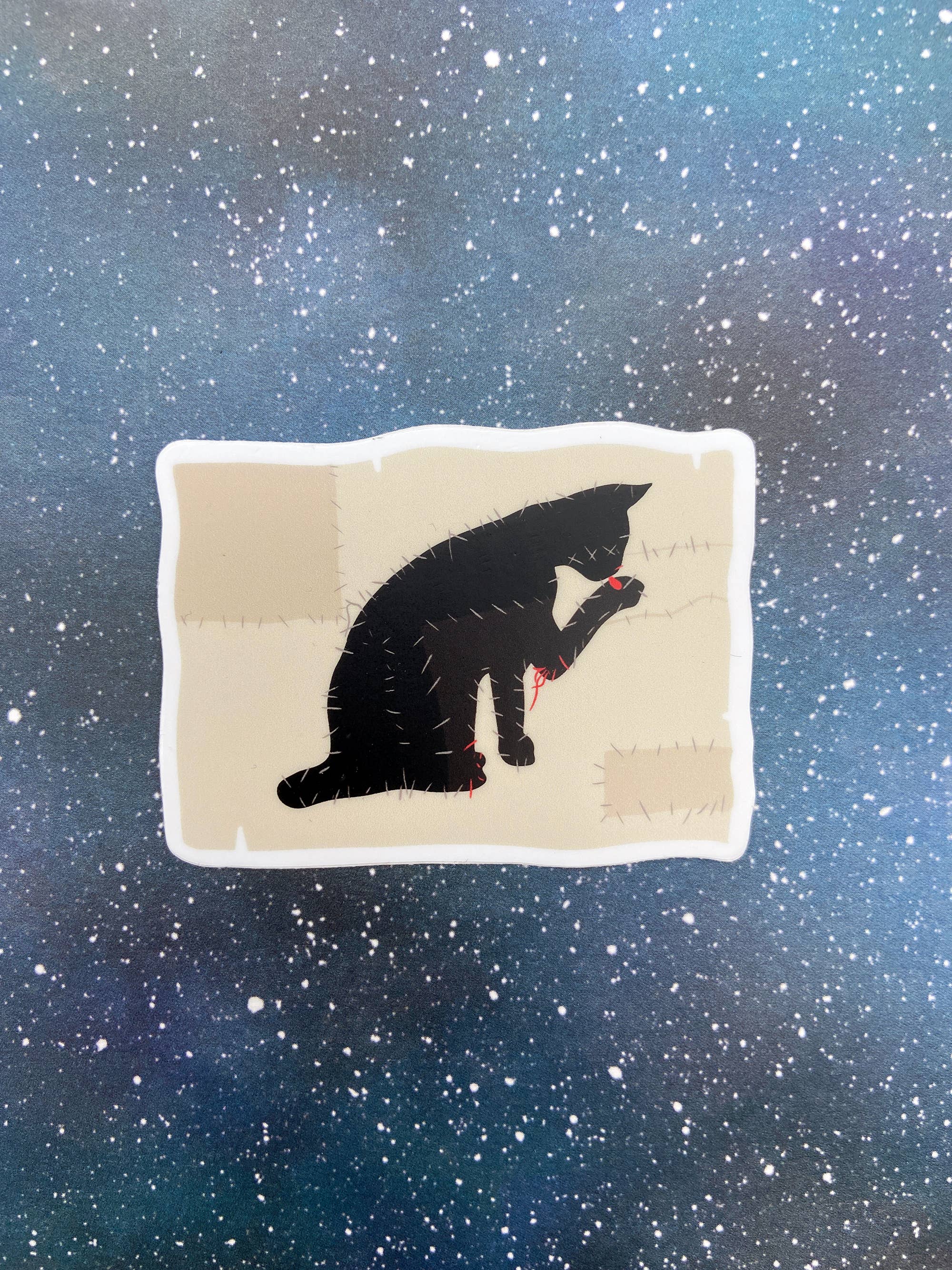 Vinyl Decal - Cat Flag - Our Flag Means Death