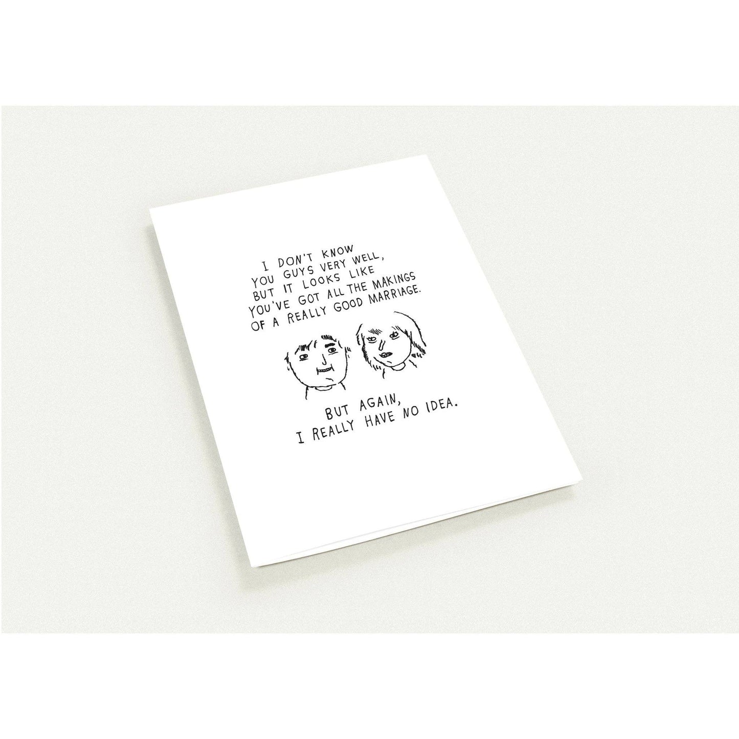 Marriage No Idea