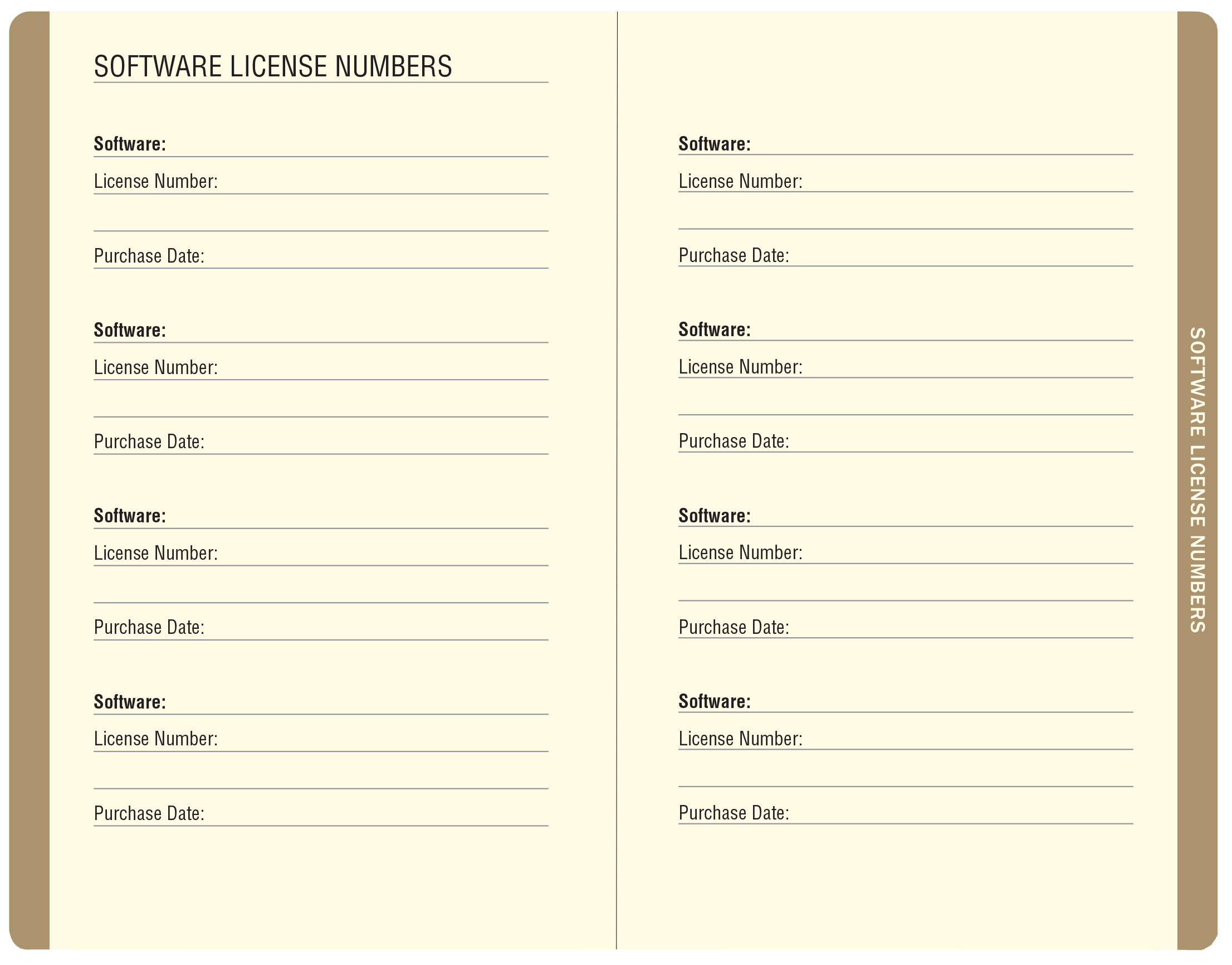 Watercolor Sunset Internet Address & Password Logbook