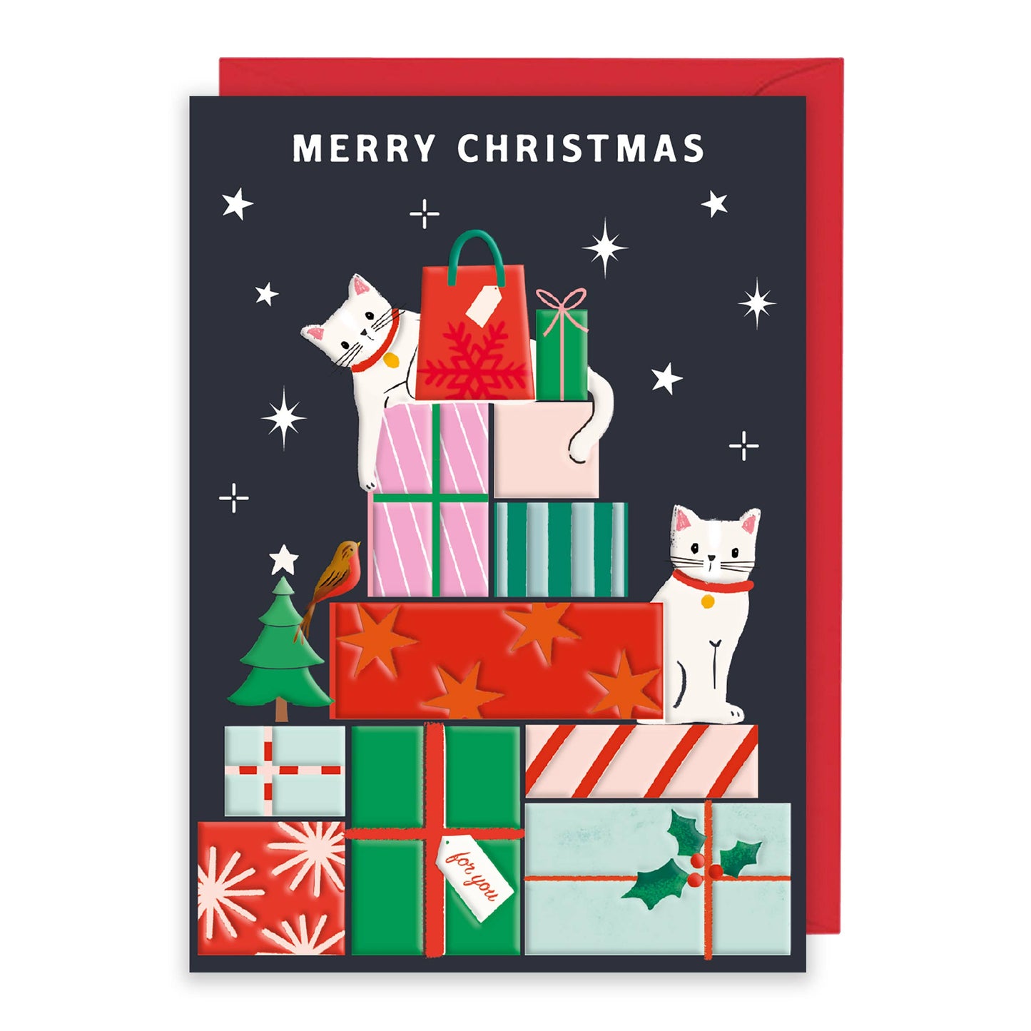 CHRISTMAS GREETING CARD PRESENTS ROSANNA ROSSI