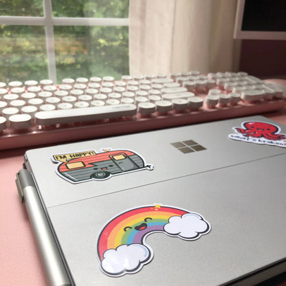 More Espresso Less Depresso Mental Health Coffee Sticker