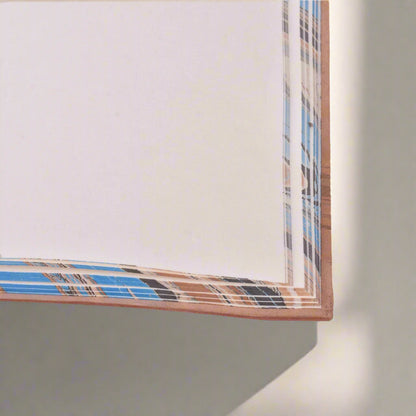 Unique Marbled Leather Journal - Handcrafted 5x7 with Tree-Free Paper