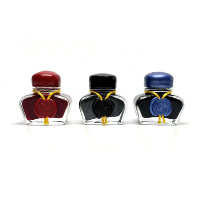 Premium Writing Ink-Desktop Oval bottle with wax seal screw cap-30 ml Gift Boxed