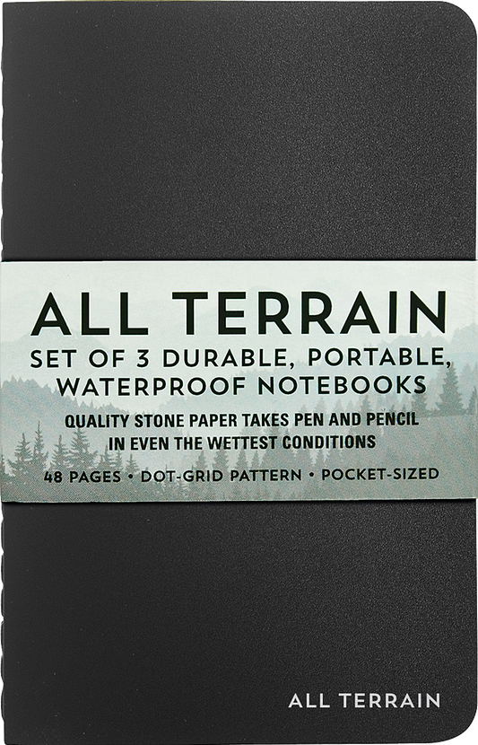 All Terrain: The Waterproof Notebook