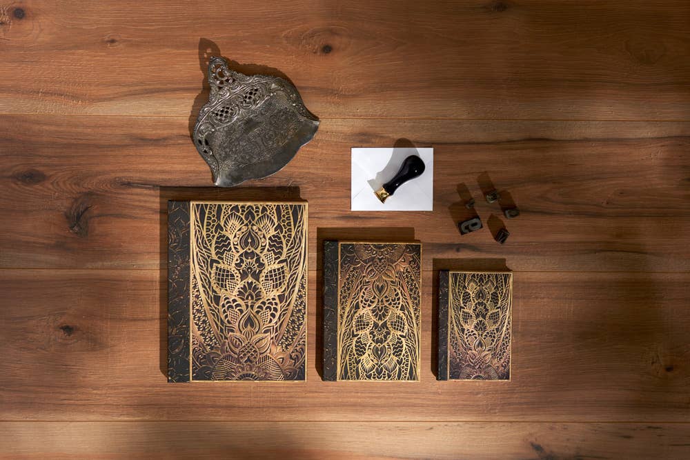 Paperblanks The Chanin Rise Lined Hardcover: Midi