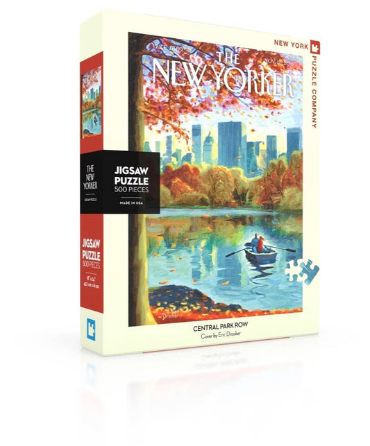 Central Park Row - 500 Piece Jigsaw Puzzle