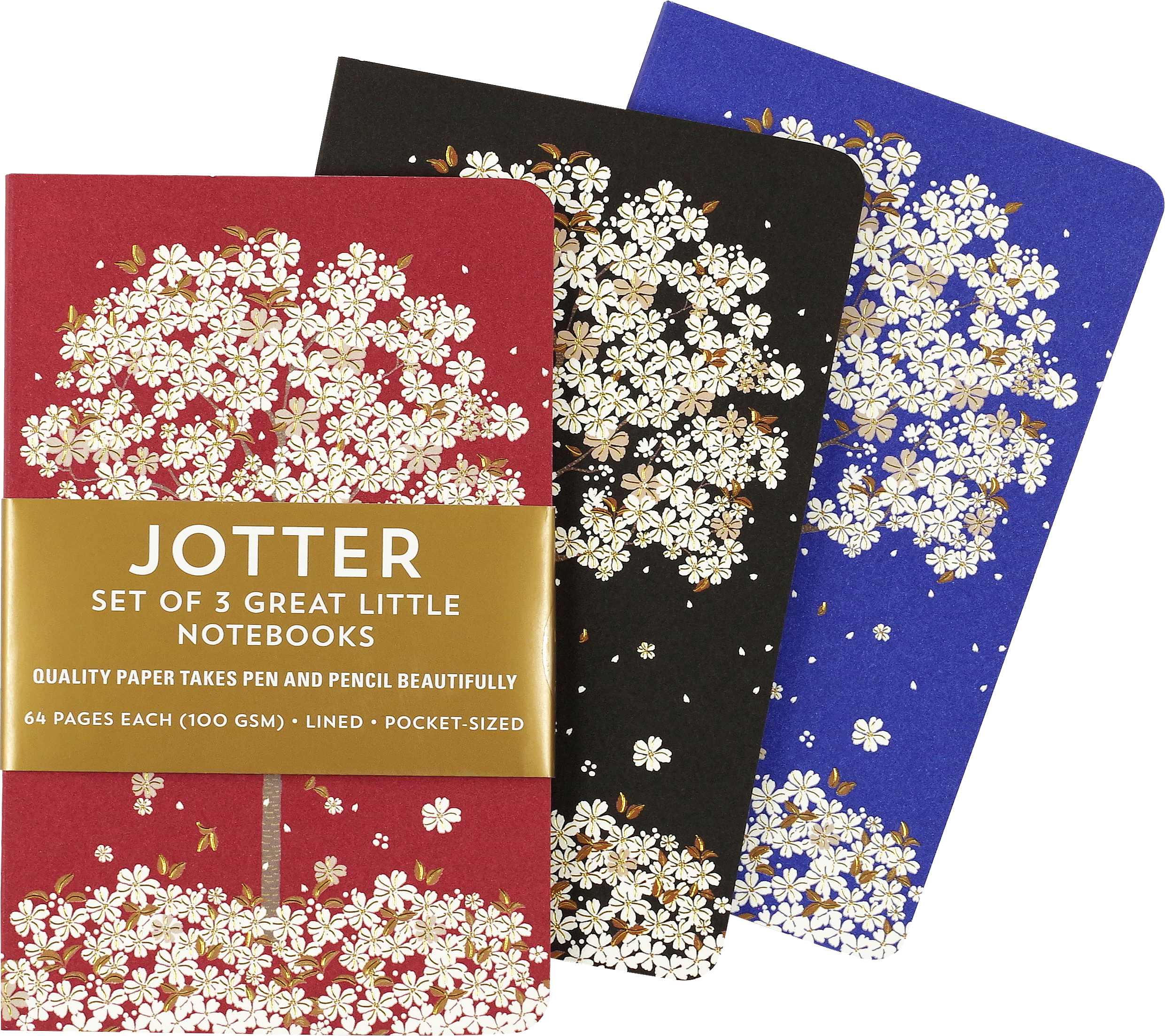 Jotter Mini Notebooks: Falling Blossoms