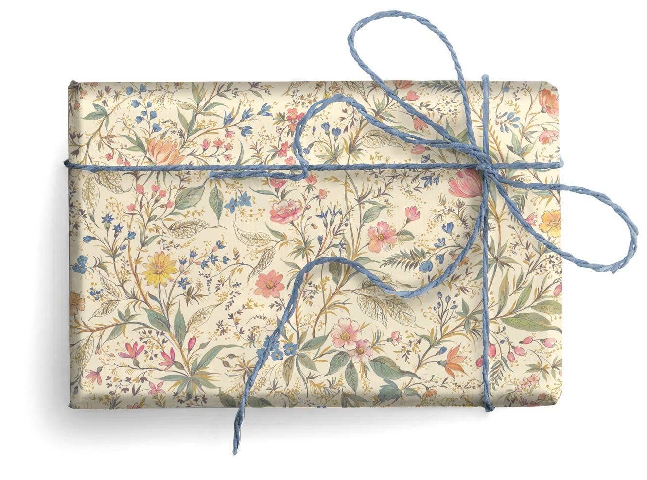 Florentine  Wrapping Paper, Regular Sheets 19.7 x 27.6 in.: Primavera