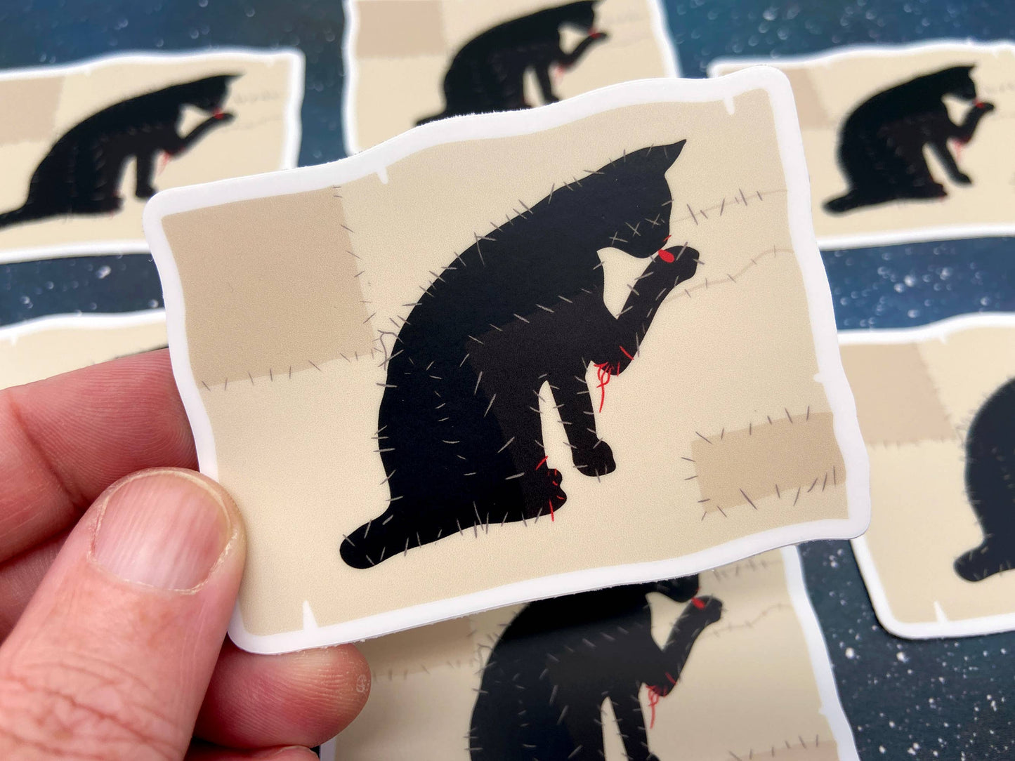 Vinyl Decal - Cat Flag - Our Flag Means Death