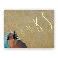 Yelling Thank You Greeting Card: Single