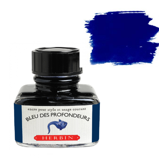 Bleu des Profondeurs 30 ML (Deep Sea Blue) Fountain Pen Ink
