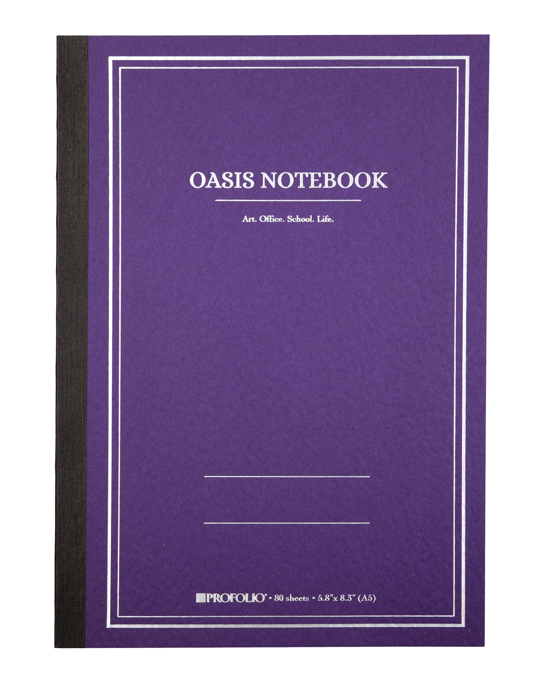 ProFolio Oasis Notebook: Grey / A6