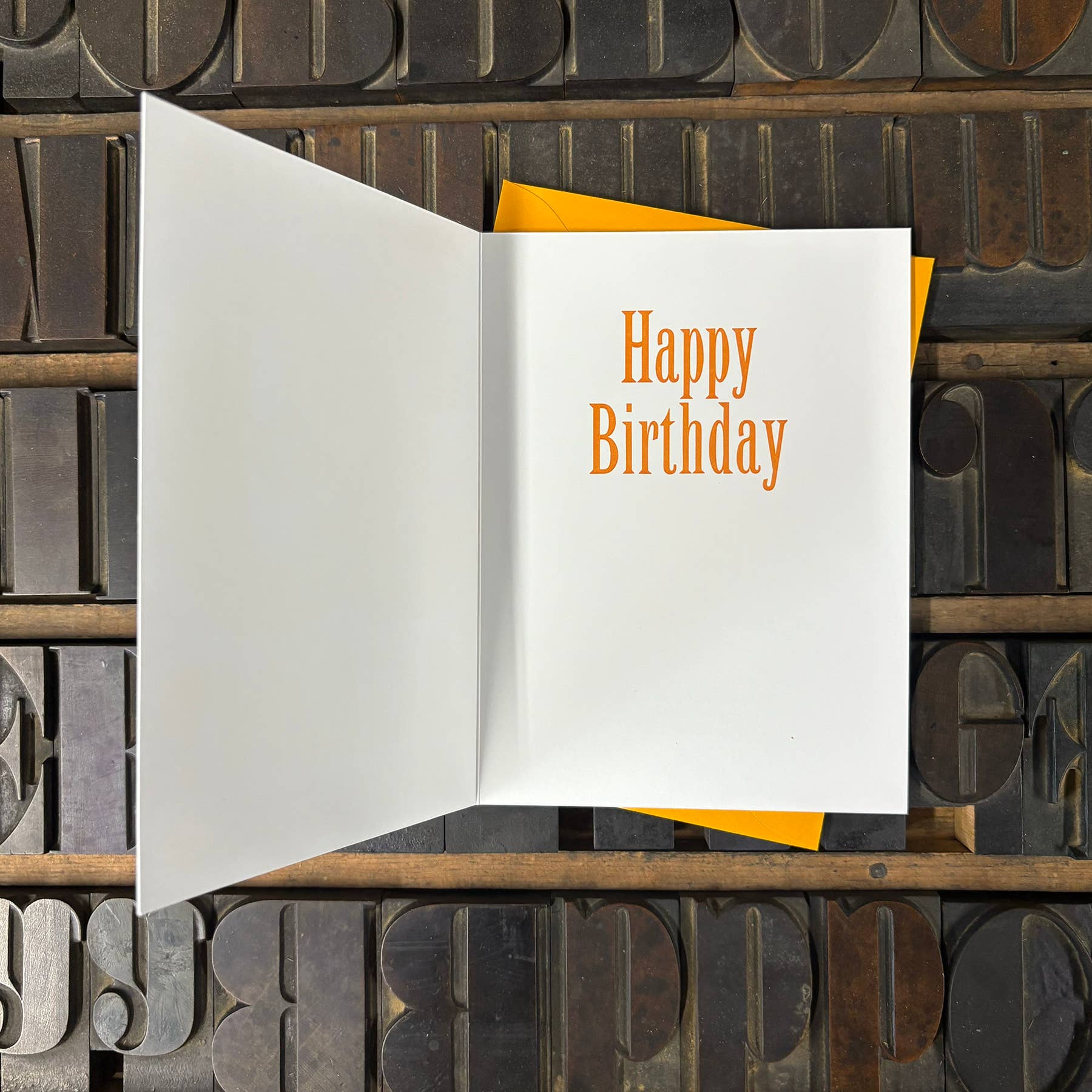 39 Again? Birthday Letterpress Greeting Card