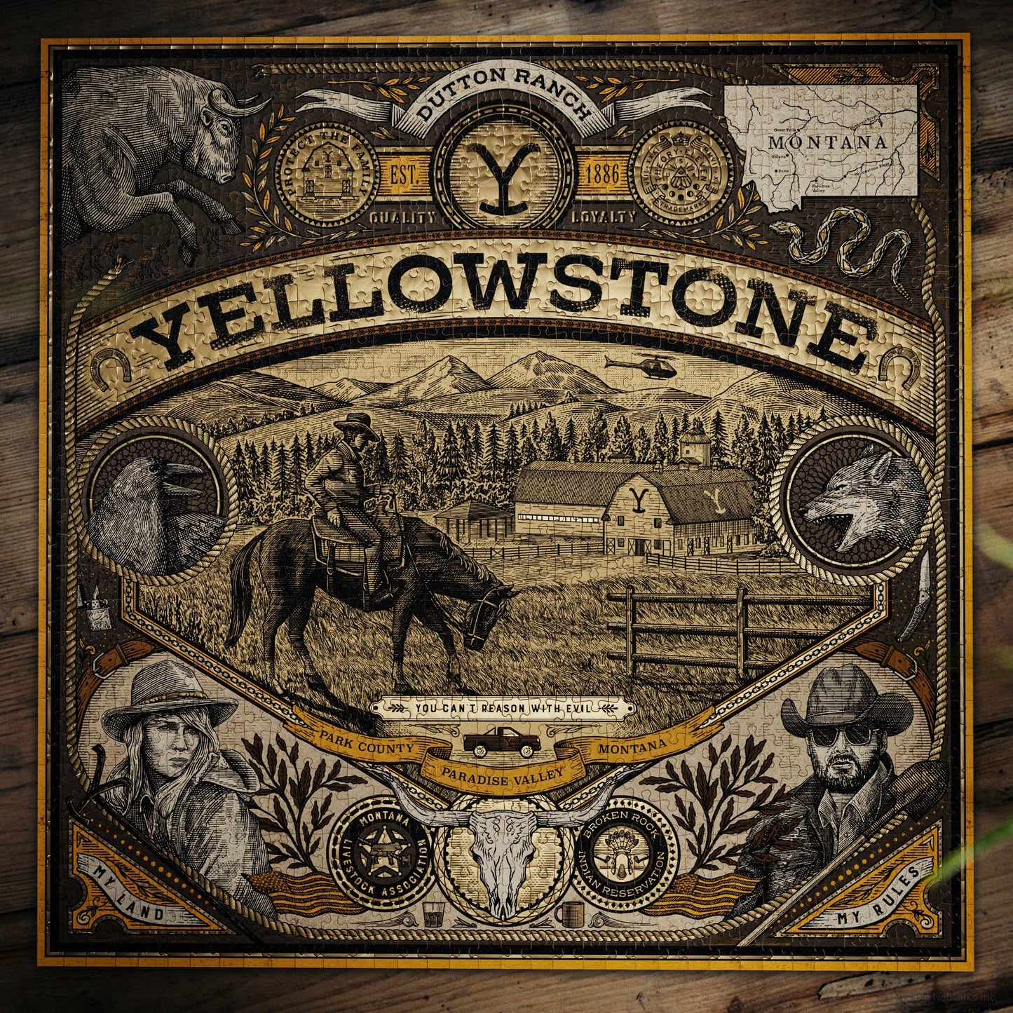Yellowstone Jigsaw Puzzle