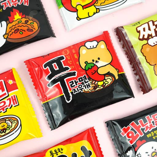 K -Ramen Shape Earaser Pack- Fun, goodybag