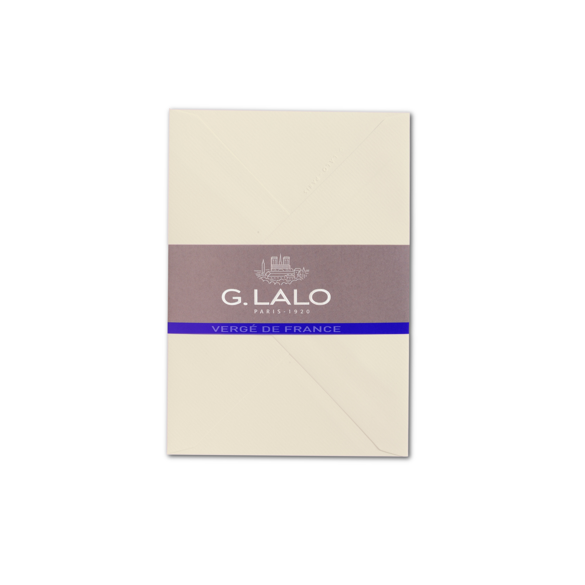 Envelopes - Fine French Stationery: Ivory - G.Lalo "Verge De France"