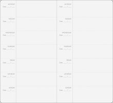 Voyager Undated Calendar Refill (2-pack)