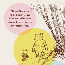 Pooh 100 Birthday Greeting Card