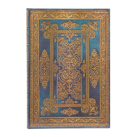 Paperblanks Blue Luxe Hardcover: Midi / Unlined