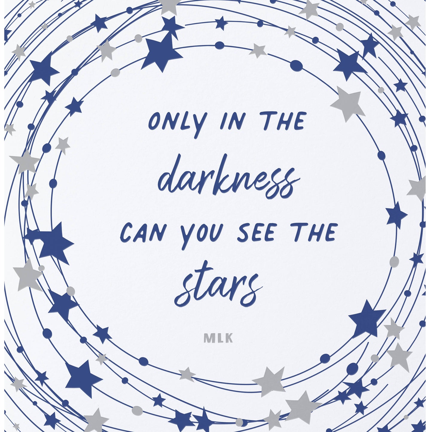Sympathy Stars Greeting Card