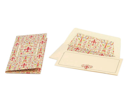 Long Portfolio Note Cards - CALLIGRAPHY