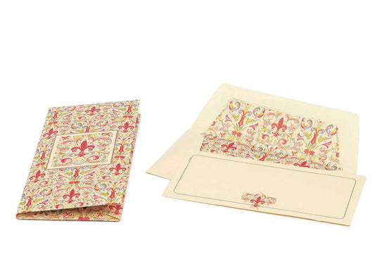 Long Portfolio Note Cards - CALLIGRAPHY
