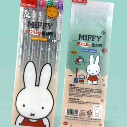 MIFFY Scented Gel Pen  5 Colors SET 0.5mm