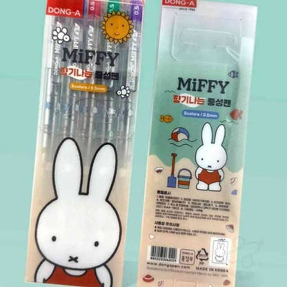 MIFFY Scented Gel Pen  5 Colors SET 0.5mm