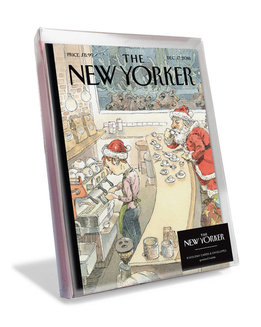 NYVX055 - Santa Coffee Bar: Box of 8